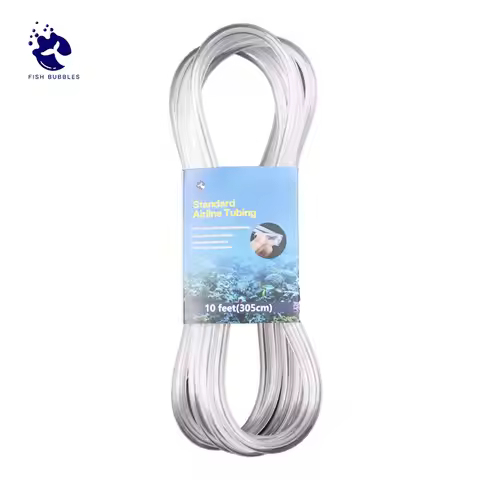 aquarium standard airline tubing PVC 4/6mm Suitable for aquarium air pump Length 10 feet 305cm Corro