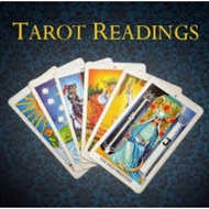 Tarot cards reading session