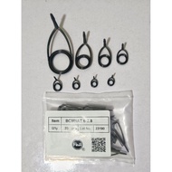 FUJI K-GUIDE OXIDE RING GUN SMOKE 8+1 TIP BCMNAT(ALCONITE RING)