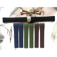 [PREMIUM STRAP] 21mm Silicone Rubber Strap For Patek Aqua Watch 5164a 5167a-001