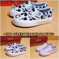 Vans Slip On Mickey Character Girls Shoes Premium High Quality