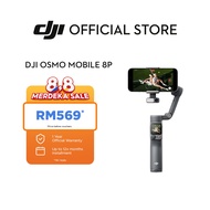 DJI Osmo Mobile 8P - Smartphone Gimbal | Remote Control Selfies | 360° Pan Rotation | Enhanced Subje