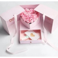 R3@DYY!! bloom box kotak love (premium) 24 x 21 x 21 SKUY!!