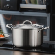 ST-Ψ316Stainless Steel Soup Pot Household Steamer Three-Layer Thickened Milk Pot Integrated Non-Stick Pot Stew Pot Gas I