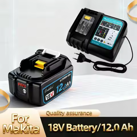 Original for Makita 12Ah 18V Battery, 18V tool Battery for Makita drill DGA404 DTD173 DTW700 DRT52 D
