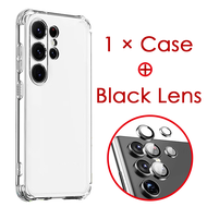 Ngăn Đựng Thẻ Ốp Lưng TPU Trong Suốt Cho Samsung Galaxy S25 Ultra Ốp Lưng Bảo Vệ S24 Ultra S23 ultra