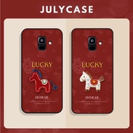 Samsung A8 2018 - A8 Plus (A8+) LUCKY HORSE Case Lucky HORSECNY