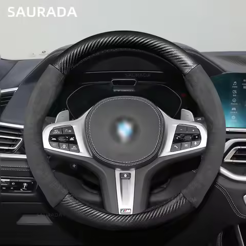 For BMW 1 2 3 4 5 6 7 Series, E82, E87, 12i, 130, E90, 320i, 325, 335, X1, E84, Carbon Fiber Suede C