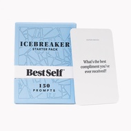 BestSelf Co. Icebreaker Deck-Conversation Starter Card Game for Adults