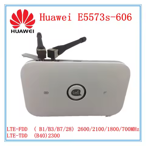 Unlocked Huawei E5573 E5573s-606 plus 2 pcs antenna CAT4 150M 4G 3G WiFi Router band 28 700mhz Wirel