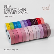 Grossgrain Ribbon ±2.2cm x 20 Yards - Import