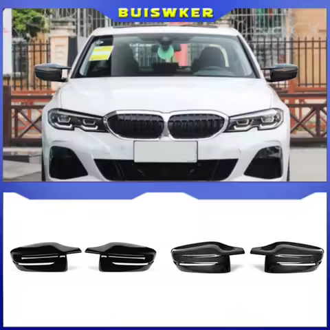 For BMW 3 5 7 8 Series G20 G21 G28 320d 330e 330i G30 G38 G11 G12 G15 G16 Glossy Black Rearview Mirr