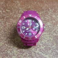 Ice-Watch 永恆系列 精工炫麗手錶-紫/43mm