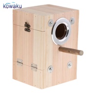 [vsrhkq] 10 Pcs Bird Breeding Box Anti-Bite Lock Parakeet Budgie Cage Accessories