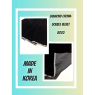 [0.5 meter] Kain Baldu Diamond Crown | Diamond Crown Double Velvet 8000 | Super Quality 44"/5 | Made