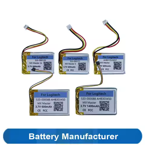 600-1400mAh Battery For Logitech MX Master New Old Version / 2s / 3 Wireless Game Mouse Headset