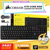 Corsair K70 CORE RGB Mechanical Gaming Keyboard [Corsair Red Switch/Aluminum/Multi Function Knob]