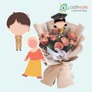 Flower Bouquet Decoration TOPPER - 12pcs | Boquet TOPPER