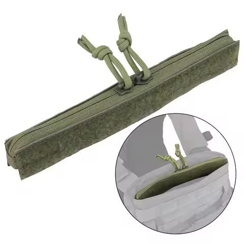 AVS Vest Accessories Zipper Strip Insert Hook and Loop Insert for Crye AVS Tactical Vest, 2-Way Sepa