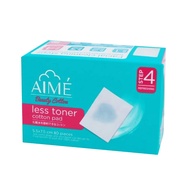 Aime Cotton 80 Sheets Amy Les Toner Economical Cotton Pad Facial Cotton Pad Toner Pad Cotton