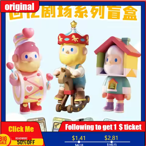 New Farmer Bob 12 Gener Flash Back Series Blind Box Mystery Box Kawaii Figurines Dolls Desktop Decor