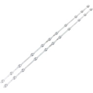 PANMILED 2 Pieces LED Backlight Strips for TCL 43'' TV 43D6 GIC43LB32_3030F2.1D 43S421 43S423 43S425