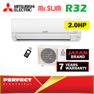 Mitsubishi Electric 2hp Air Conditioner MS-JR18VF R32 Gas 2.0hp Air Cond MR SLIM (7 Year Warranty) Aircond