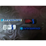 hybrid 3d car emblem logo