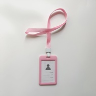 Double-sided arc card sleeve Student bus access card sleeve employee card double-sided transparent c