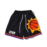 Casual Shorts Undrafted "CTY PHX" Mesh Men Short (Black) Preppy Style Sports Shorts 2026 New Youth S