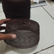 (Langsung Diproses) Peci Jangang Bulat Sisik - Kopiah Jangang - Peci Resam - Kopiah Akar Jangang Kha