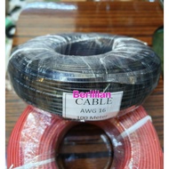 16Awg Cable 100m Long Stranded Cable Awg16 Copper Stranded Cable/