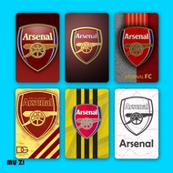Arsenal TnG Card STICKER NFC STICKER Waterproof Thick Hard Material Arsenal Touch n Go Card STICKER Premier LeagueTnG 贴纸