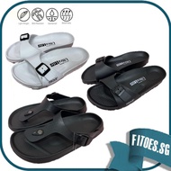 Asadi Rubber Slippers Sandals Women Slip-on Men Thong 1437 1455