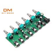 DIYMOREDc5-20v Papan Mixer audio stereo Enam channel