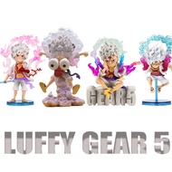 Action Figure One Piece Luffy Gear 5 Sun God Ni Ka Luffy Figure Statue Model Toys Doll