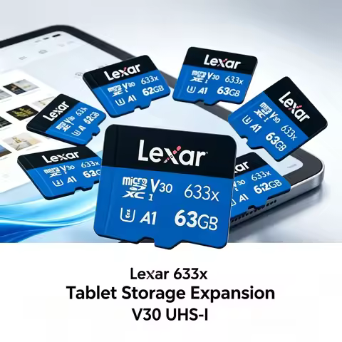 Lexar Microsd Flash TF Cards 32GB 64GB 128GB 256GB 512GB BLUE Series High-Performance 633x microSDHC
