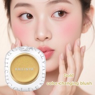 Color Changing Blush Matte Shimmer Highlighting Smooth Blush H7i4