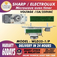 SHARP / ELECTORLUX R613CST Microwave oven timer (WLD35-1/P = VFD35M106IIEG) WLD35 WLD35-1 WLD35 Time
