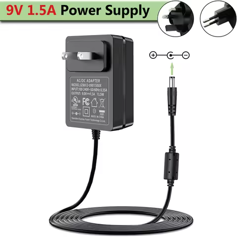 9V AC Power Adapter Printer Charger Cord for Brother Label Maker P-Touch PT-D210 PTD 210 PT-D200VP P