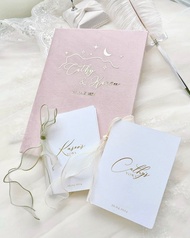 moonism 結婚證書套+vows card