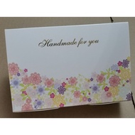 Box | Paper Gift box (without tray) can put 6pcs 50-65gm Mooncake 6粒装月饼盒