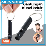 GANTUNGAN Aluminum Whistle Keychain - HW1139