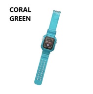 [Ready Stock] 38mm 40mm 42mm 44mm 41mm 45mm Jelly Strap For iWatch Series 7 SE 6 5 4 3 2 1 iwatch Sm