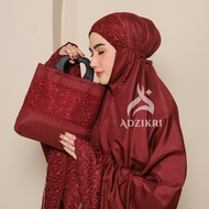 ADZIKRI - Mukena Dewasa Bordir Khadijah Aleena