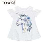 TORIO Basic Unicorn Blouse Girls Blouse Kids Blouse - Children's Blouse - Girls' Tops