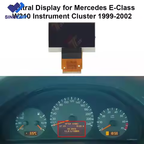 110080063 110008915 A2085405711 A2105401624 A2105405948 LCD Screen Display for Mercedes A208 C208 CL