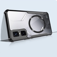 Infinix GT 30 Pro Transparent Magnetic Phone Case for Infinix GT 20 Pro Note 50 40 Pro+ Smart 9 10 H