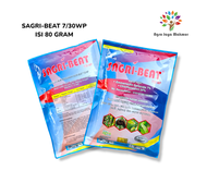 SAGRI BEAT 7 30WP 80gram sagri beat Racun kontak sistemik telur ulat grayak kaper dan kutu kutuan sa