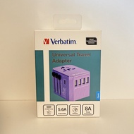 Verbatim Universal Travel Adapter 旅行充電器 4 USB Ports + Type C